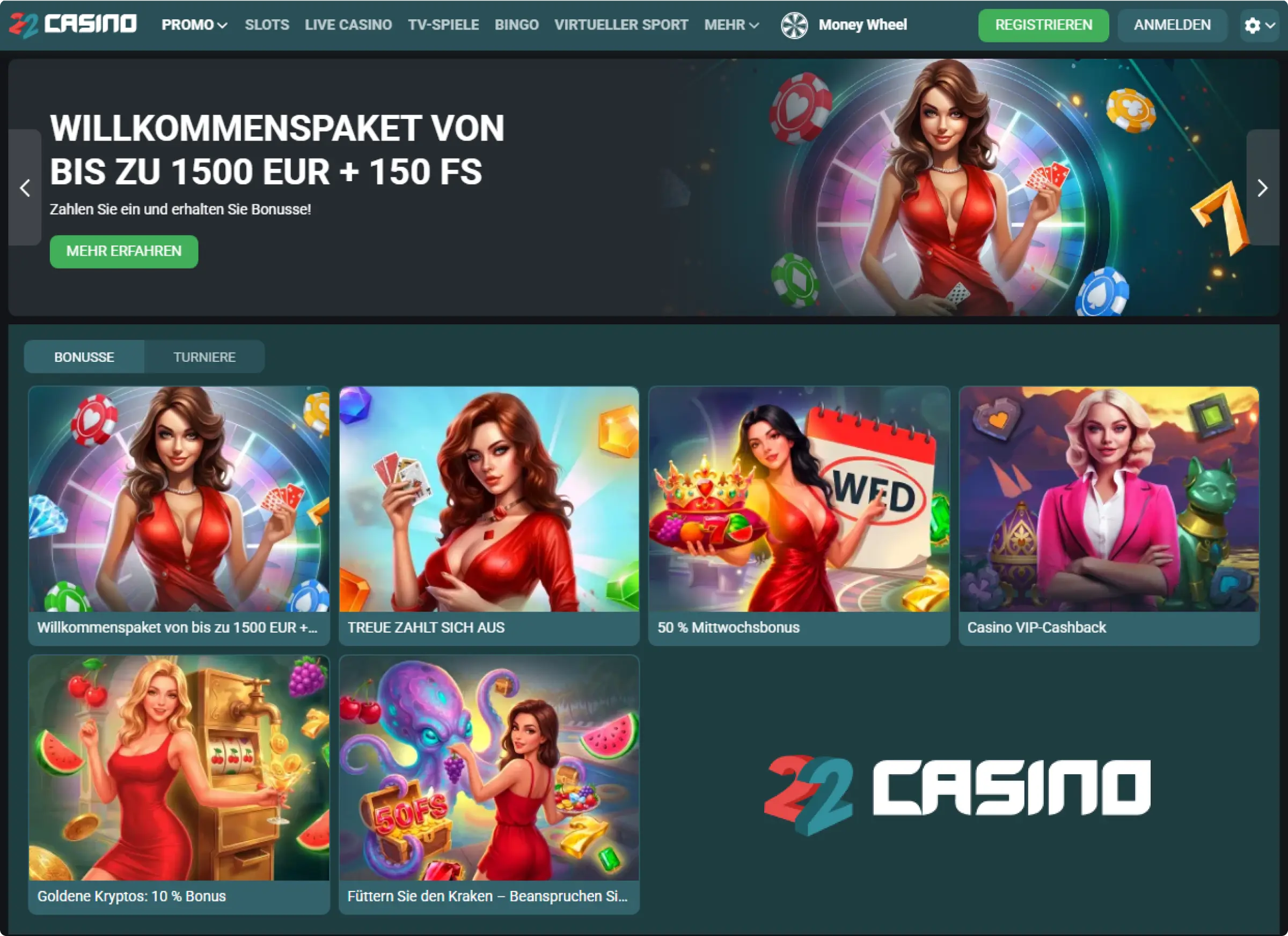22Casino Mobile Casino
